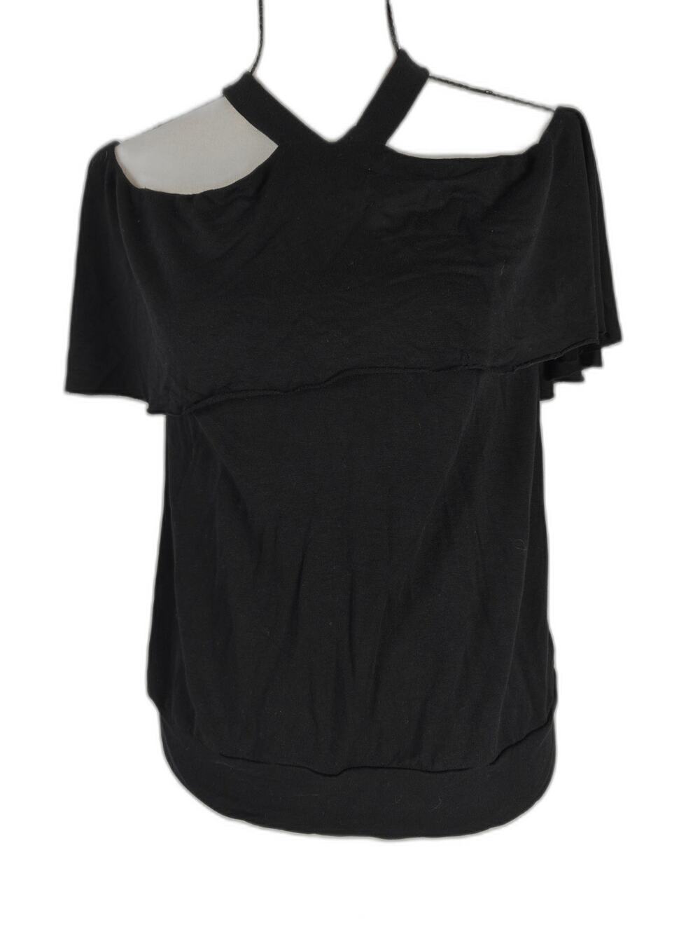 Womens Bailey 44 Cold Shoulder Top Black Size S